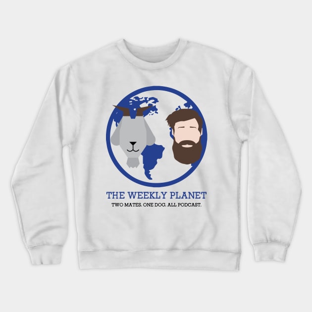 The Weekly Planet (Clean) Crewneck Sweatshirt by Jahshyewuh